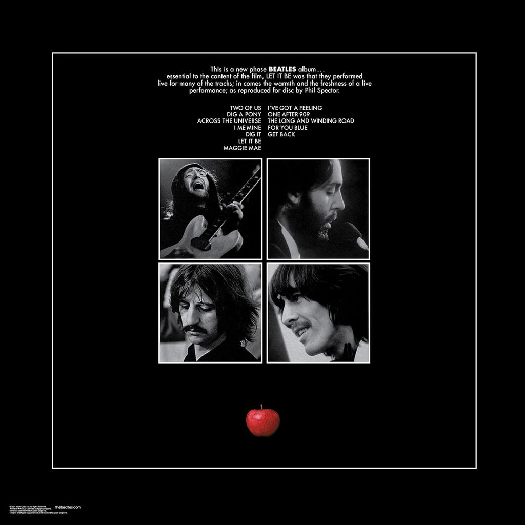 The Beatles Let it Be Album Art Double Sided Jigsaw Puzzle