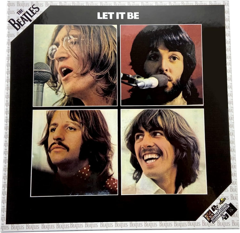 The Beatles Let it Be Album Art Double Sided Jigsaw Puzzle