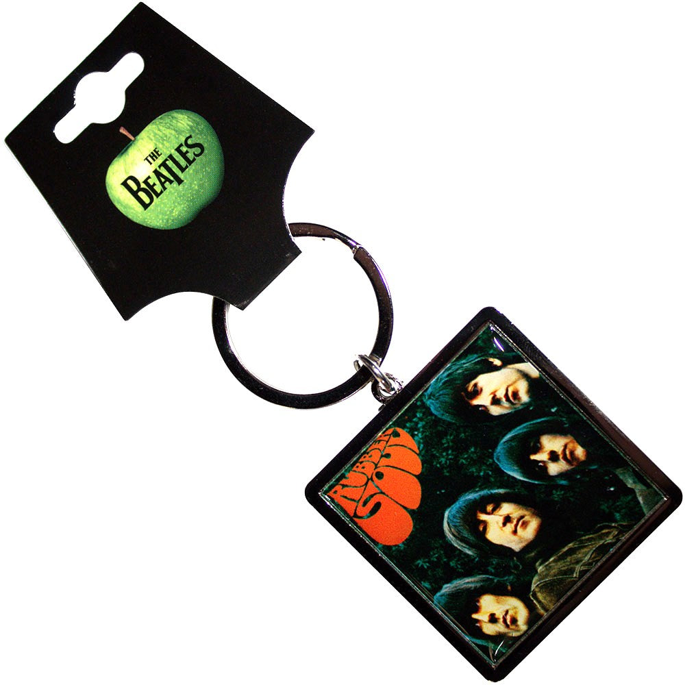 The Beatles - Rubber Soul Keychain Keyring The Beatles - Rubber Soul Keychain Keyring