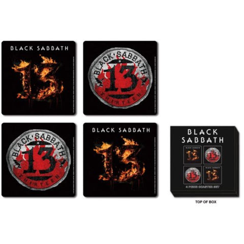 Black Sabbath 13 - Cork Coaster Set of 4