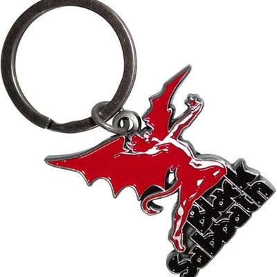Black Sabbath - Logo & Daemon Metal Keychain Keyring Black Sabbath - Logo & Daemon Metal Keychain Keyring