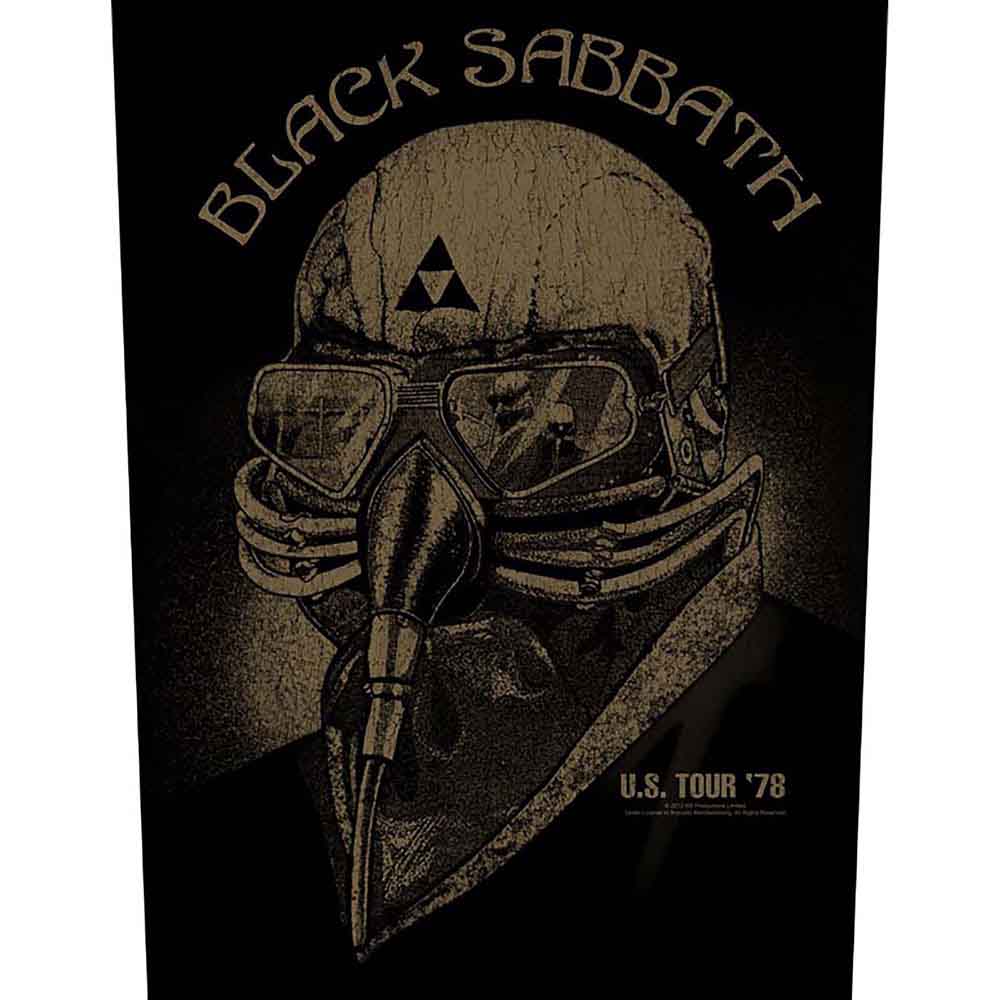 Black Sabbath - U.S. Tour 1978 Back Patch Black Sabbath - U.S. Tour 1978 Back Patch