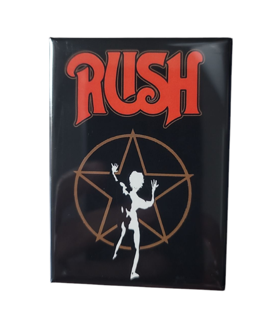 RUSH - Starman Fridge Magnet RUSH - Starman Fridge Magnet