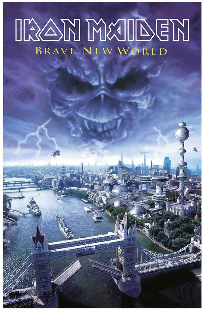 Iron Maiden - Brave New World Textile Poster Flag