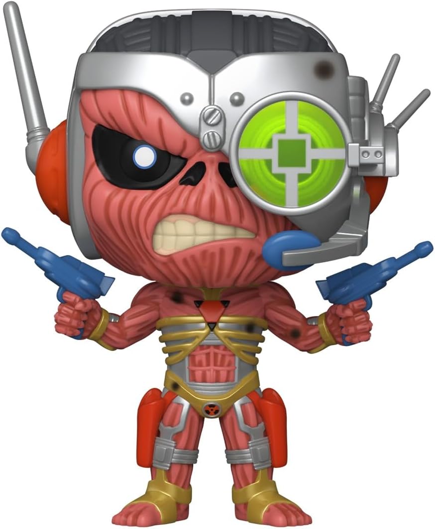 Funko Pop Rocks - Iron Maiden Cyborg Eddie #438 Funko Pop Rocks - Iron Maiden Cyborg Eddie #438