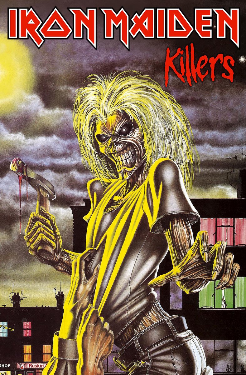 Iron Maiden - Killers Textile Poster Flag Iron Maiden - Killers Textile Poster Flag