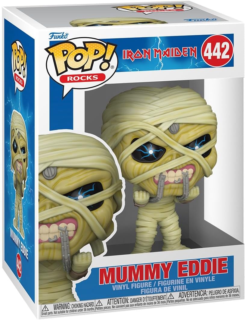 Funko Pop Rocks - Iron Maiden Mummy Eddie #442 Funko Pop Rocks - Iron Maiden Mummy Eddie #442
