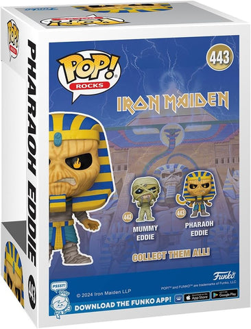 Funko Pop Rocks - Iron Maiden Pharaoh Eddie #443