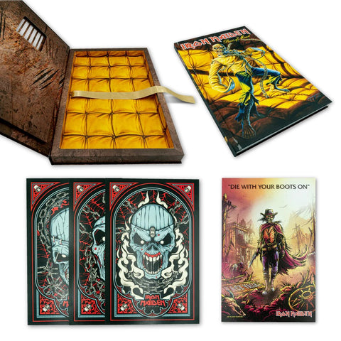 Iron Maiden Piece of Mind - Deluxe Graphic Novel Book Oversized Hardcover