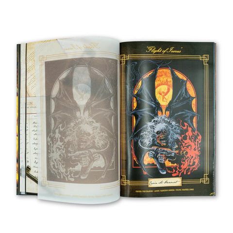 Iron Maiden Piece of Mind - Deluxe Graphic Novel Book Oversized Hardcover