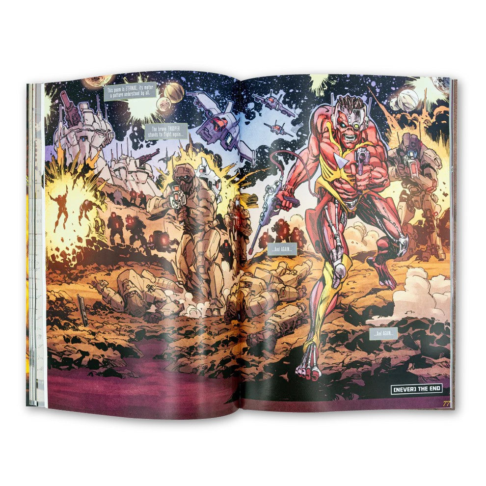 Iron Maiden Piece of Mind - Deluxe Graphic Novel Book Oversized Hardcover