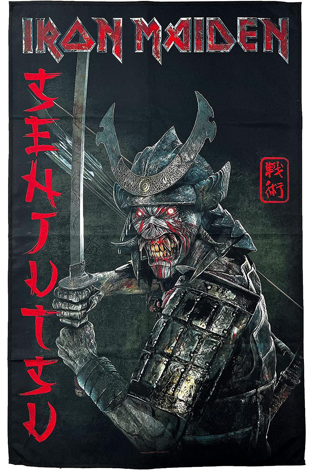 Iron Maiden - Senjutsu Album Textile Poster Flag Iron Maiden - Senjutsu Album Textile Poster Flag