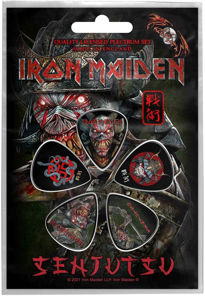 Iron Maiden - Senjutsu Plectrum Guitar Picks Set