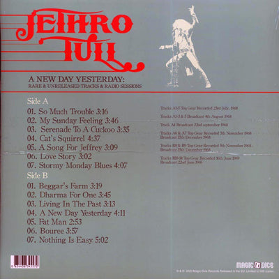 Jethro Tull - A New Day Yesterday Vinyl LP Record Jethro Tull - A New Day Yesterday Vinyl LP Record