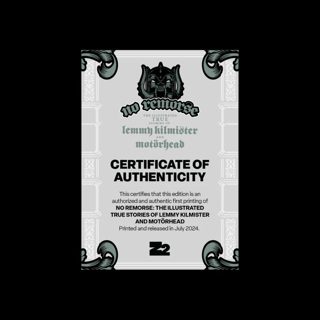 No Remorse : The Illustrated True Stories of Lemmy Kilmister and MOTÖRHEAD - Deluxe + Vinyl 2-LP Edition