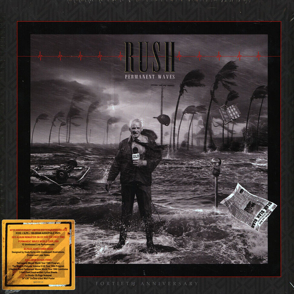 RUSH Permanent Waves - 40th Anniversary Ltd Edition 2CDs 3LPs Super Deluxe RUSH Permanent Waves - 40th Anniversary Ltd Edition 2CDs 3LPs Super Deluxe