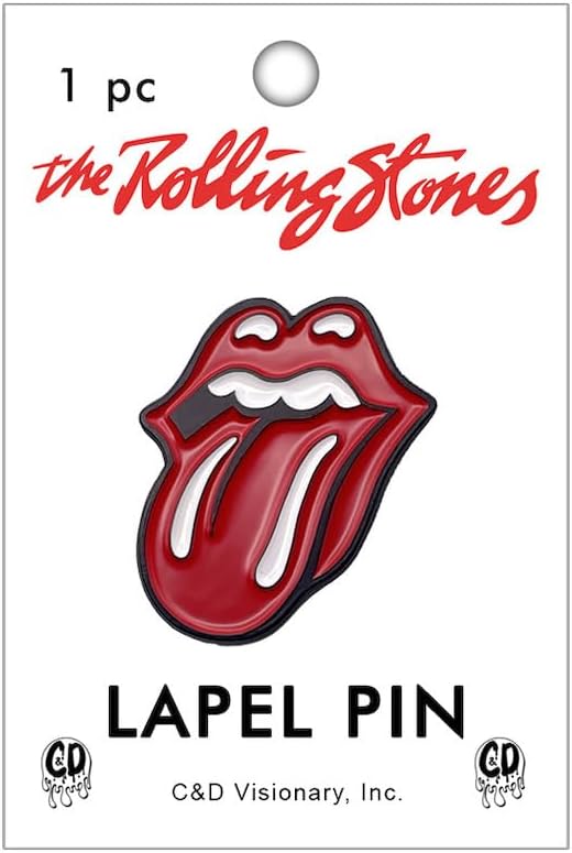 The Rolling Stones - Tongue Logo Metal Pin Badge