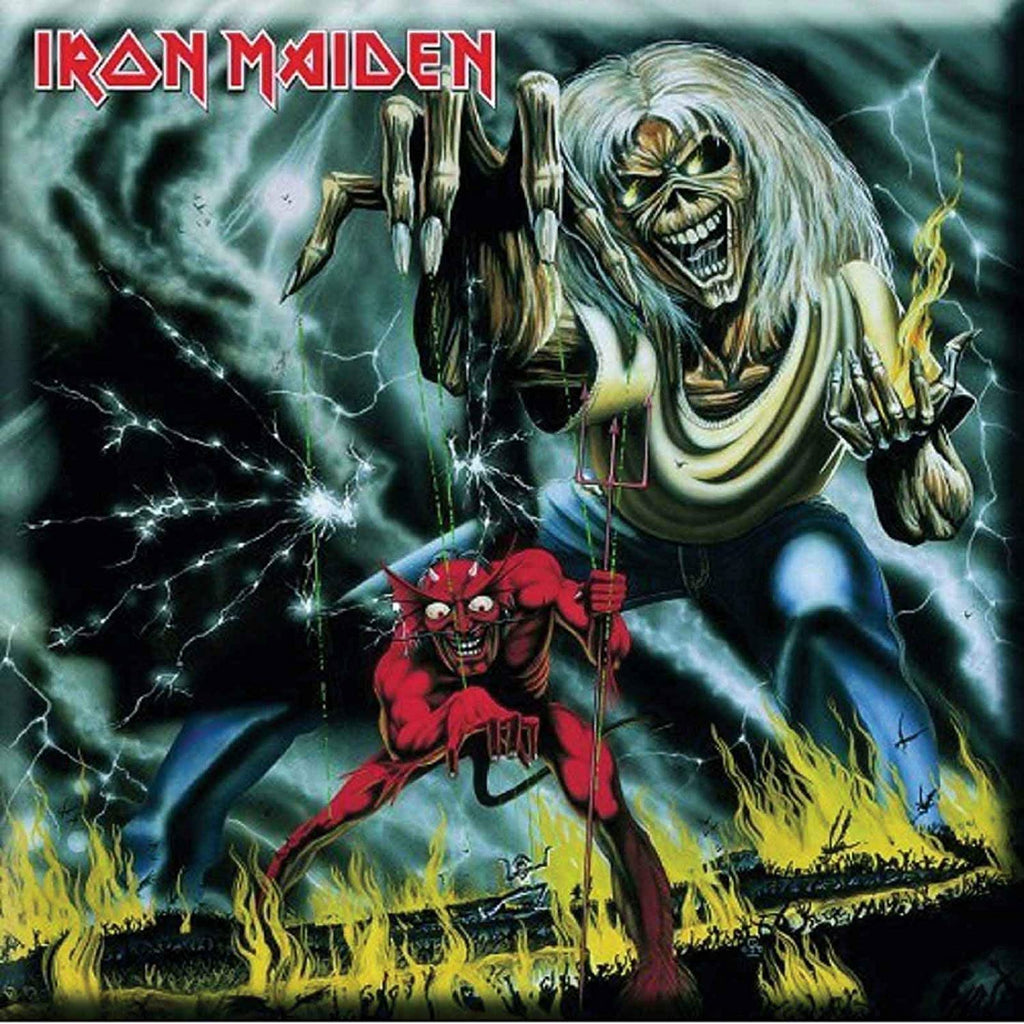 Iron Maiden Number of The Beast Fridge Magnet