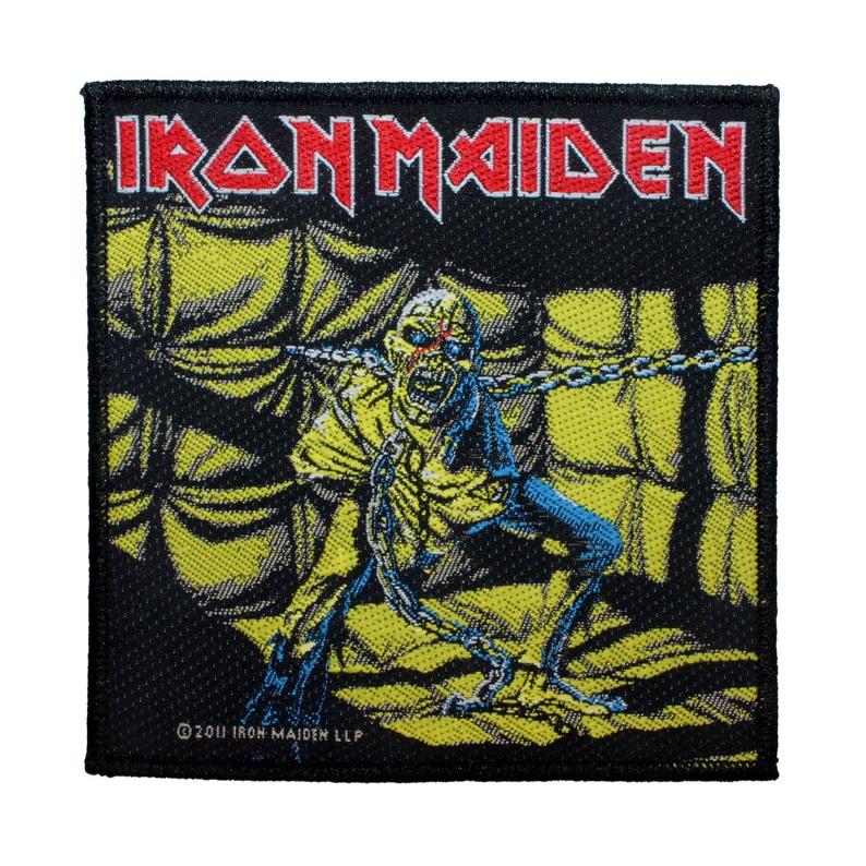 Iron Maiden Piece of Mind New Woven Sew On Patch Applique