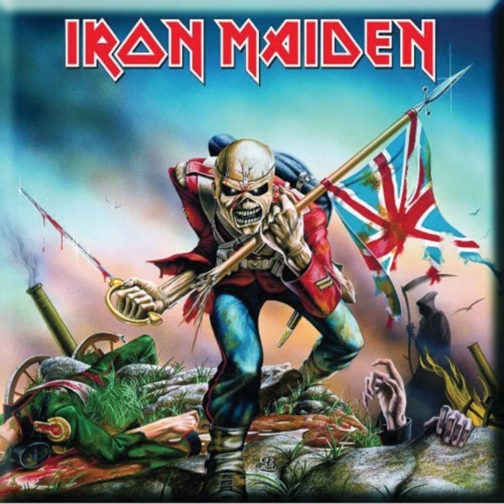 Iron Maiden The Trooper Album Cover Fridge Magnet Iron Maiden The Trooper Album Cover Fridge Magnet