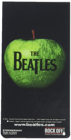 The Beatles Illustrated Faces Magnetic Bookmark