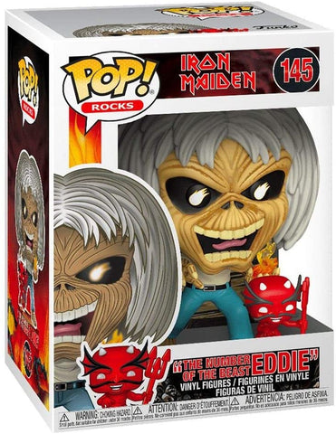 Funko Pop Rocks - Iron Maiden The Number of the Beast Eddie #145
