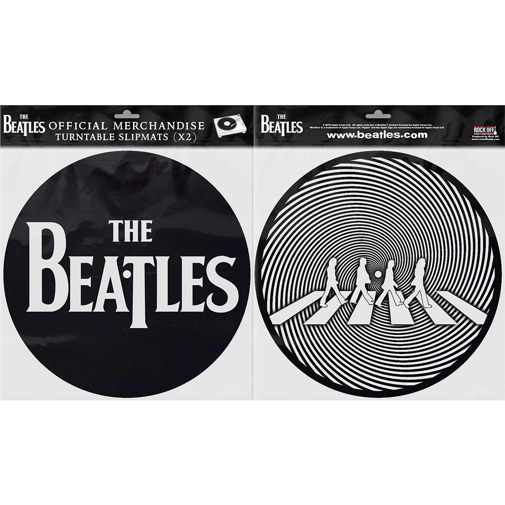 The Beatles - Drop T Abbey Road Turntable Slipmat Set of 2