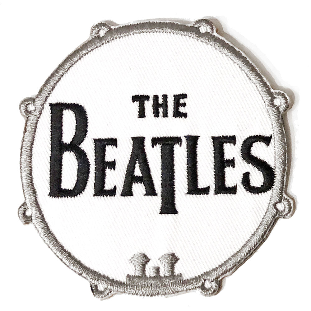 The Beatles - Drum Embroidered Iron On Patch The Beatles - Drum Embroidered Iron On Patch