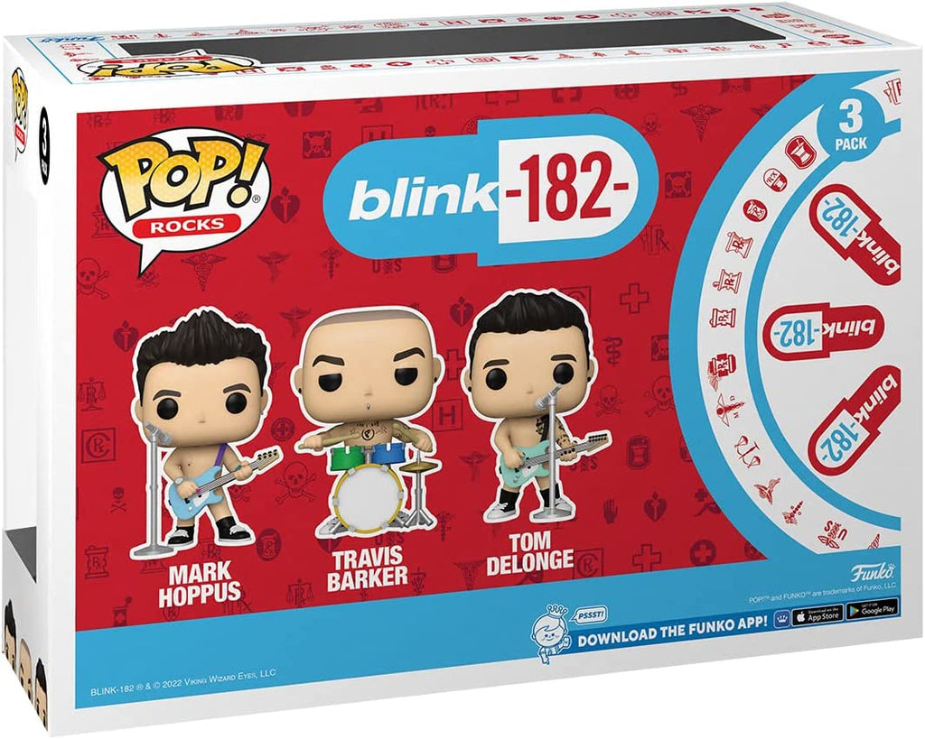 Funko Pop Rocks - Blink 182  3 Pack