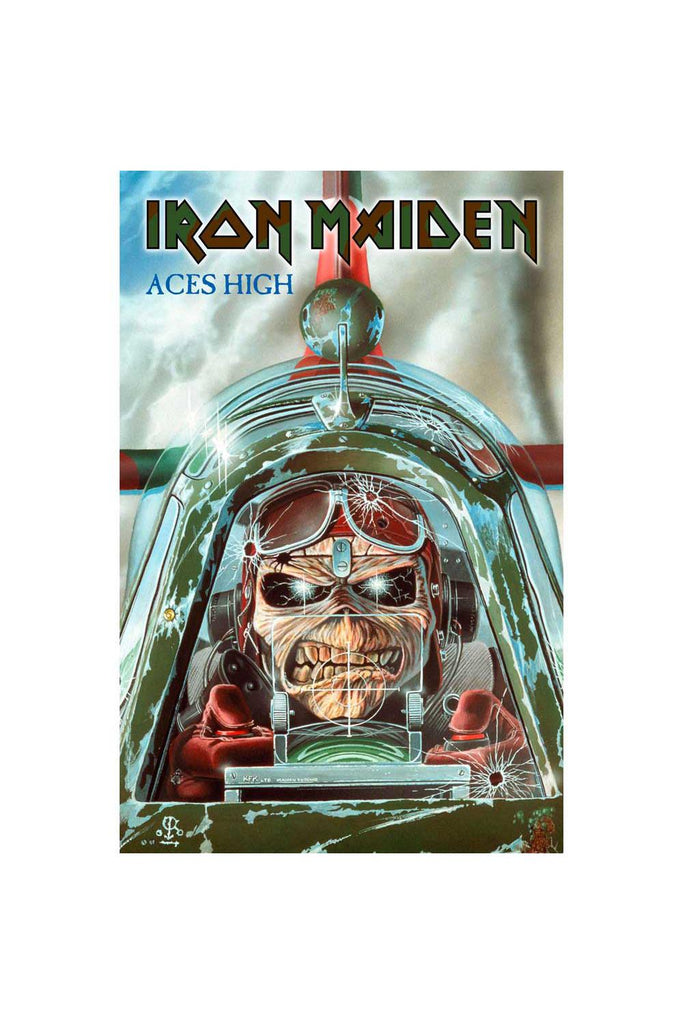 Iron Maiden - Aces High Textile Poster Flag