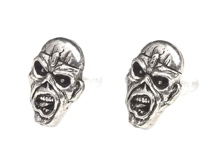 Iron Maiden Eddie - Piece of Mind Stud Earrings Iron Maiden Eddie - Piece of Mind Stud Earrings