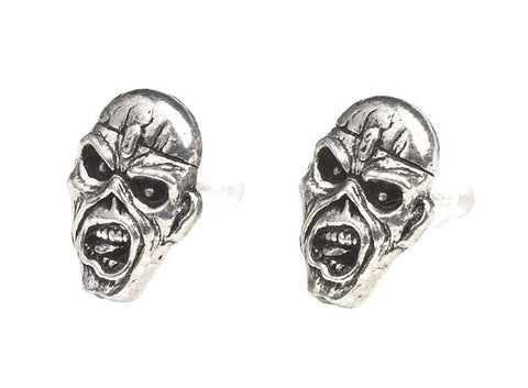 Iron Maiden Eddie - Piece of Mind Stud Earrings