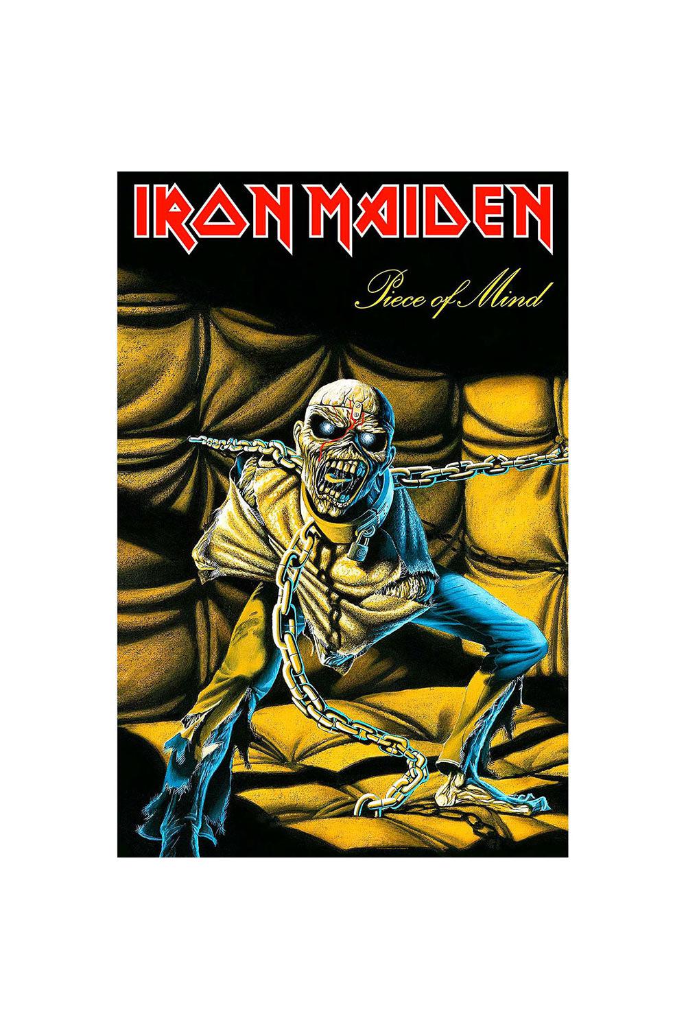Iron Maiden - Piece of Mind Textile Poster Flag Iron Maiden - Piece of Mind Textile Poster Flag