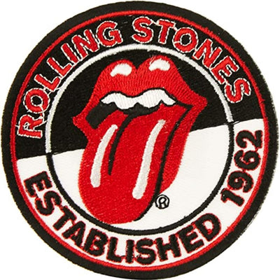 Rolling Stones - Established 1962 Embroidered Iron On Patch Rolling Stones - Established 1962 Embroidered Iron On Patch