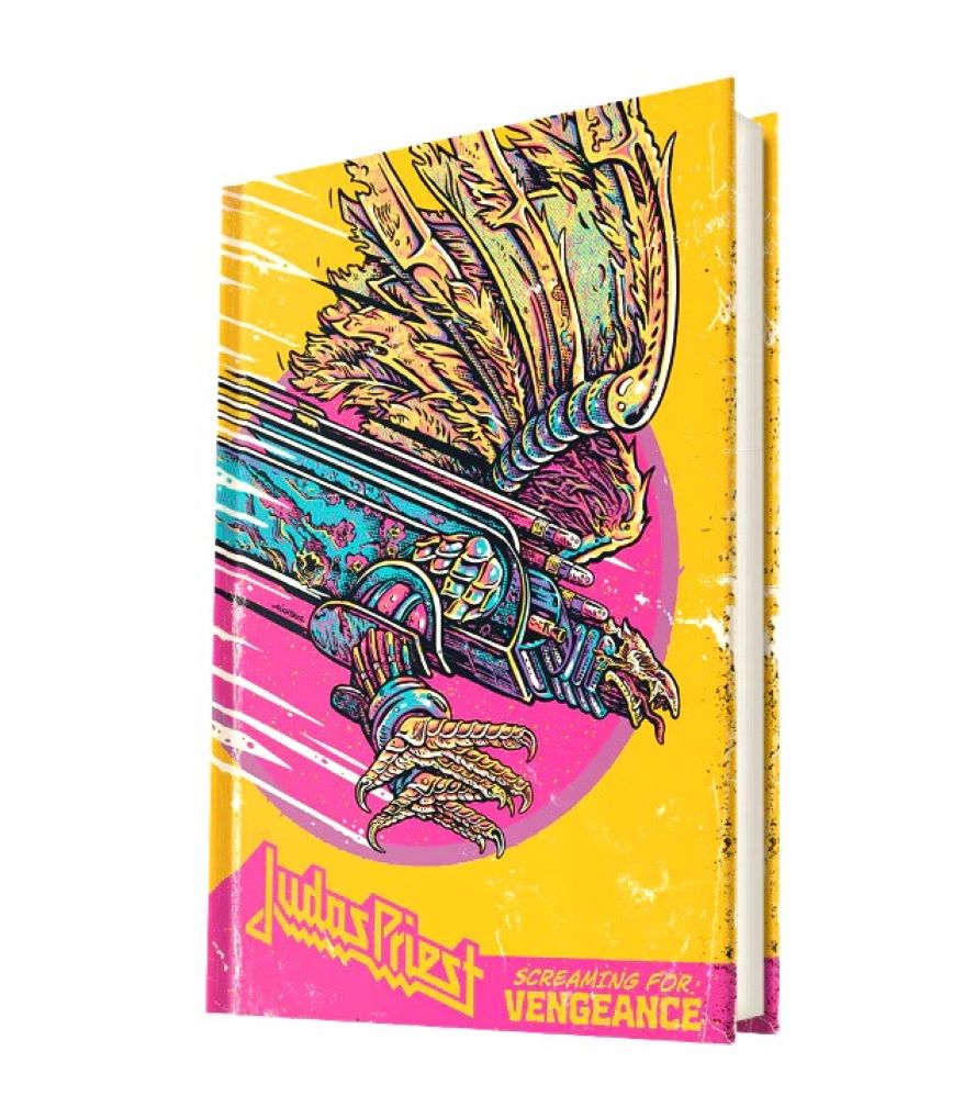 Judas Priest Screaming for Vengeance Graphic Novel Book - Hardcover