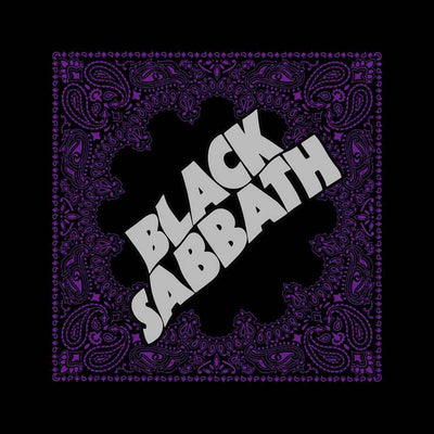 Black Sabbath - Wavy Logo Bandana Official