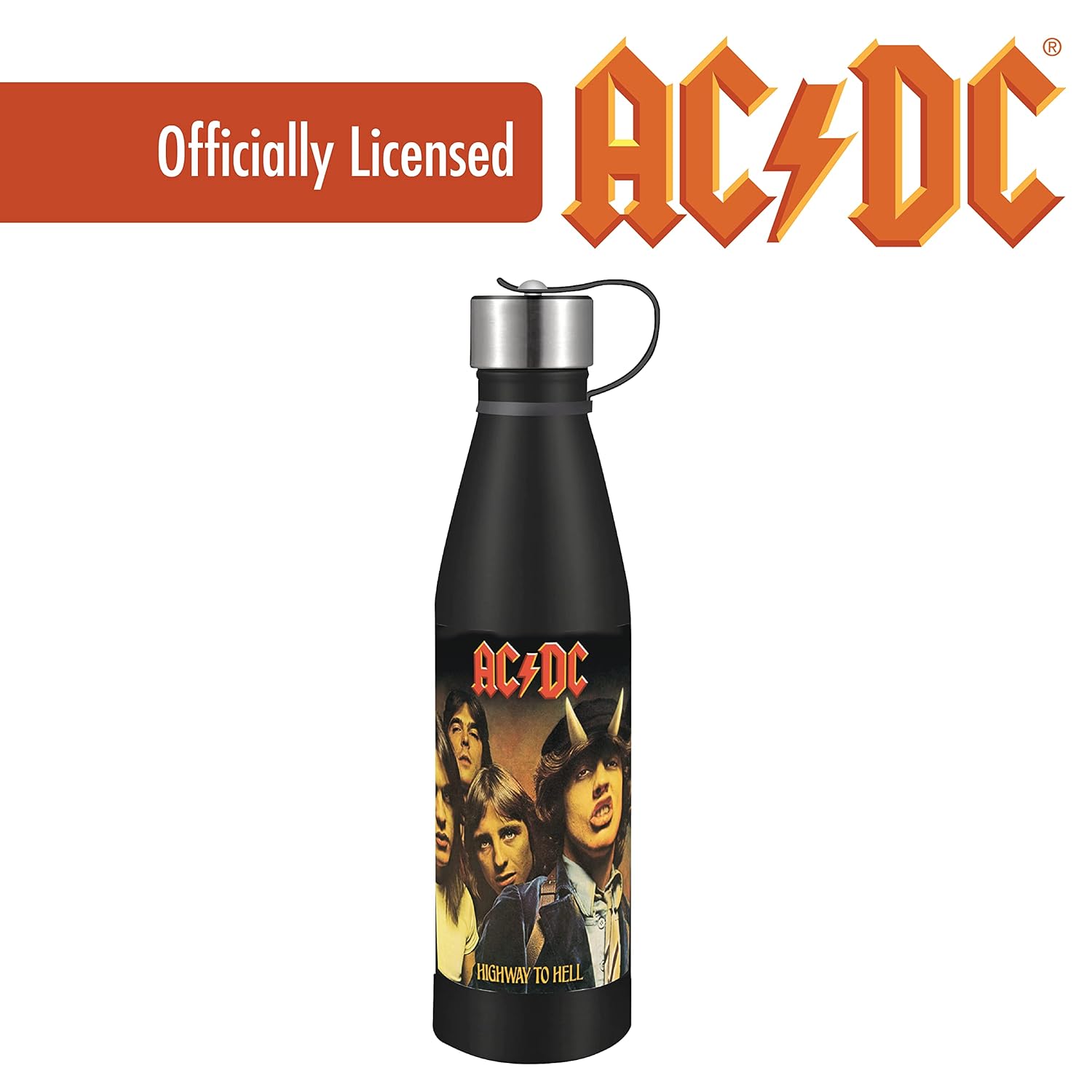 AC/C Highway to Hell - Water / Drinks Bottle 17oz Official