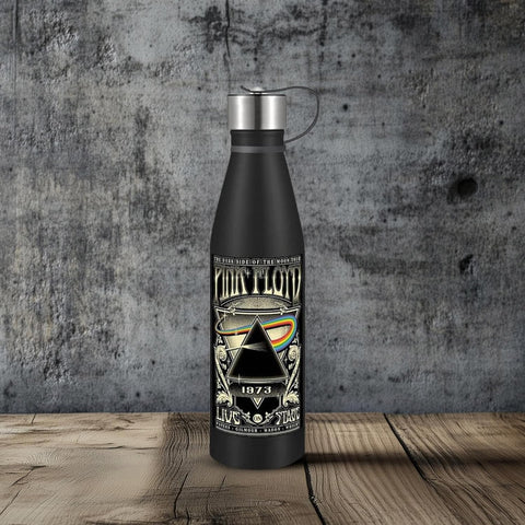 Pink Floyd DSOM Concert Poster graphic - Water / Drinks Bottle 17oz Official