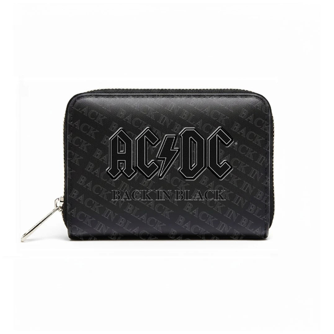 AC/DC Back to Black - Zip Top Purse Officially Licensed