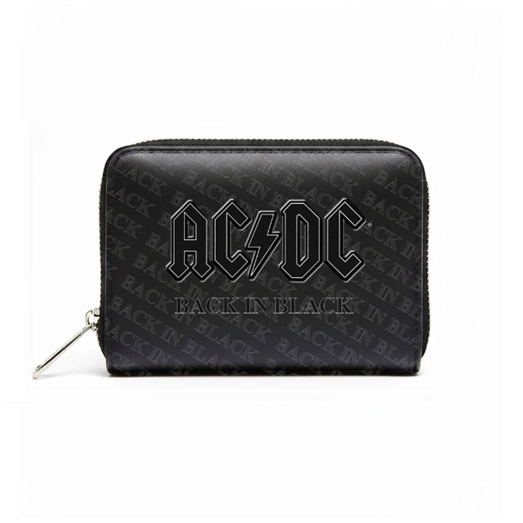 AC/DC Back to Black - Zip Top Purse Officially Licensed