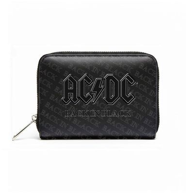 AC/DC Back to Black - Zip Top Purse Officially Licensed