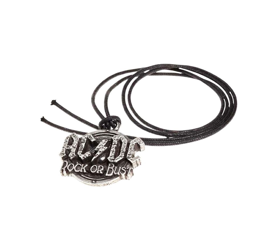 AC/DC - Rock or Bust Metal Pendant Necklace