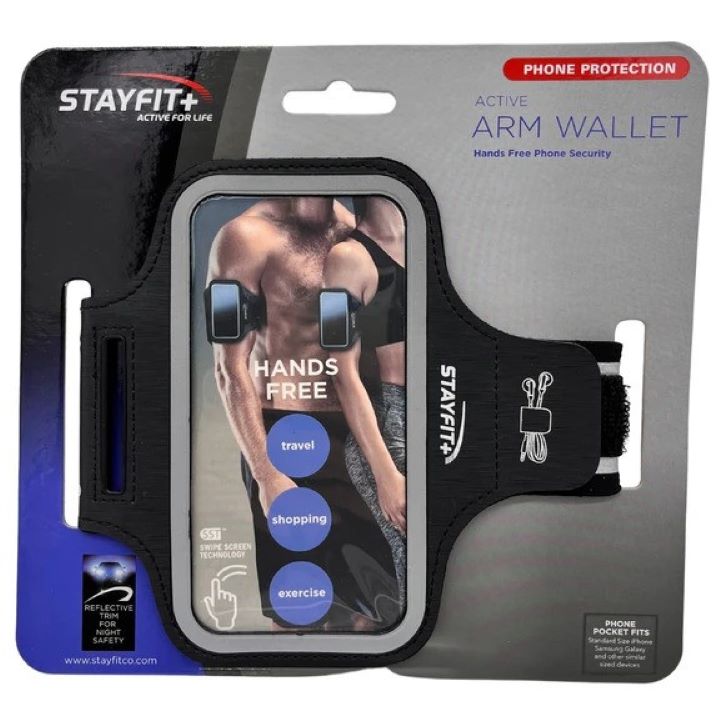 Stayfit+ Protection Armband Wallet Hands Free Phone Security LOT of 22