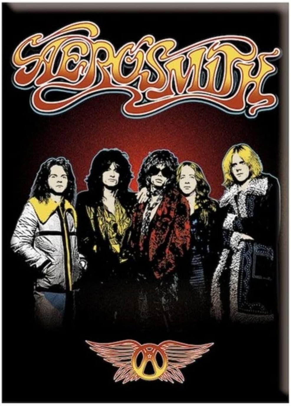 AEROSMITH - Band Pic Fridge Magnet