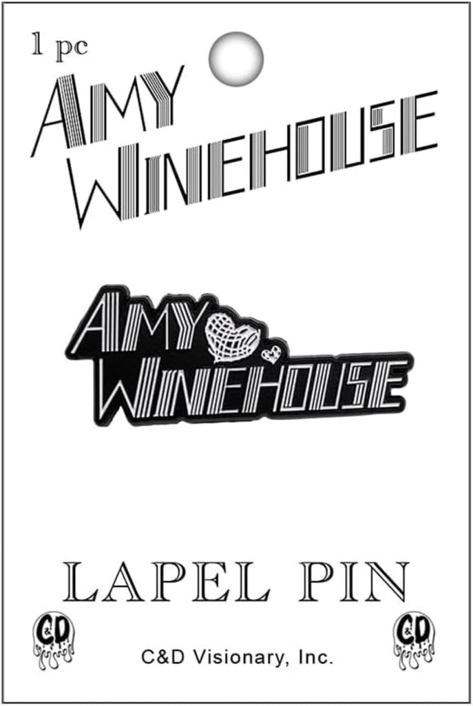 Amy Winehouse Logo - Metal Lapel Pin