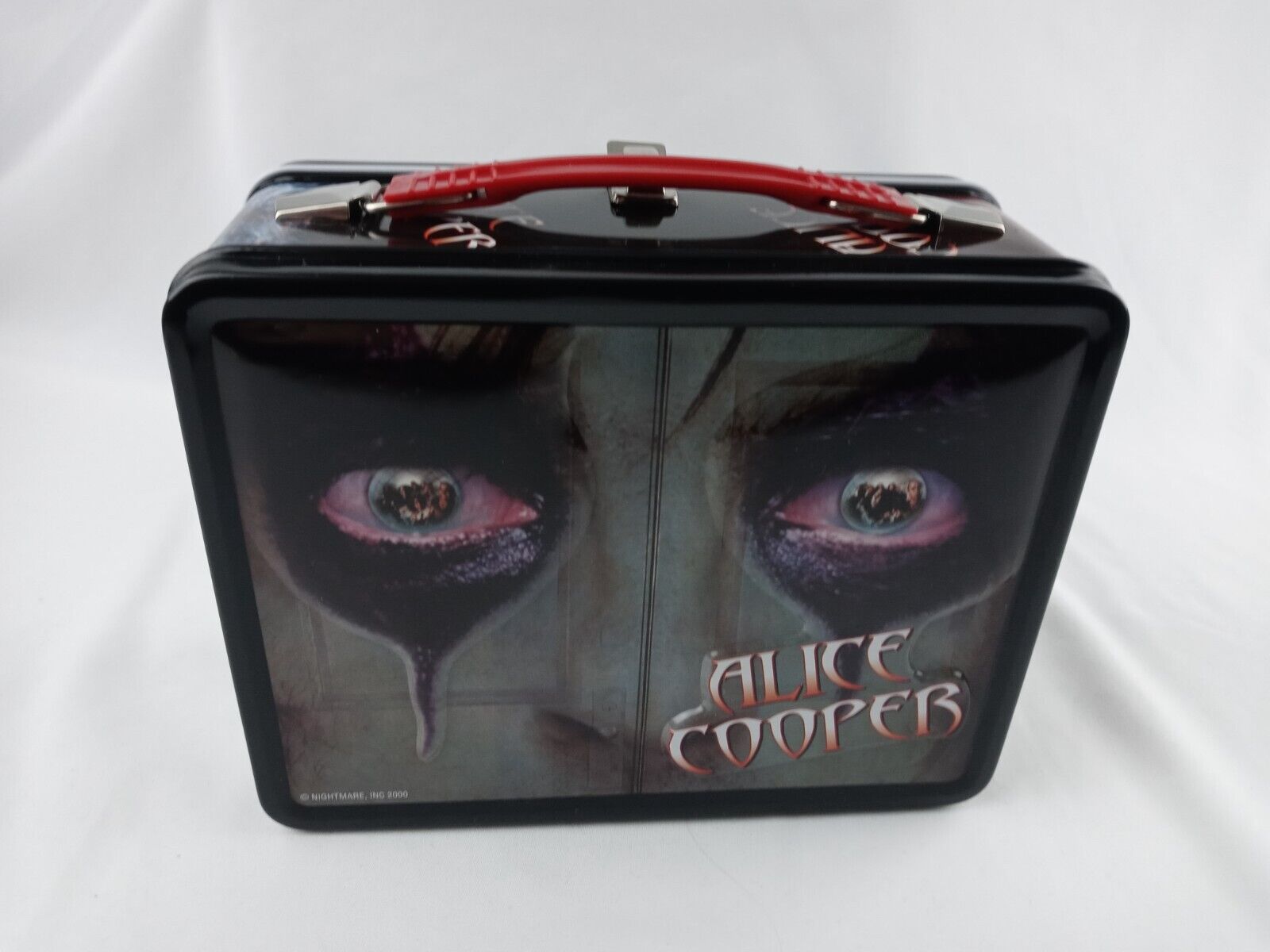 Alice Cooper Embossed Large Tin Tote Lunchbox