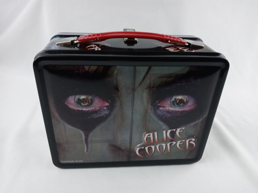 Alice Cooper Embossed Large Tin Tote Lunchbox