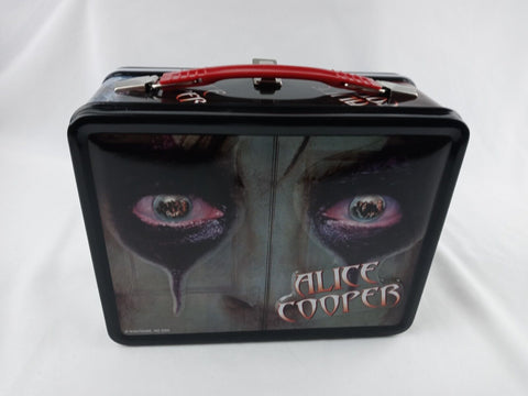 Alice Cooper Embossed Large Tin Tote Lunchbox