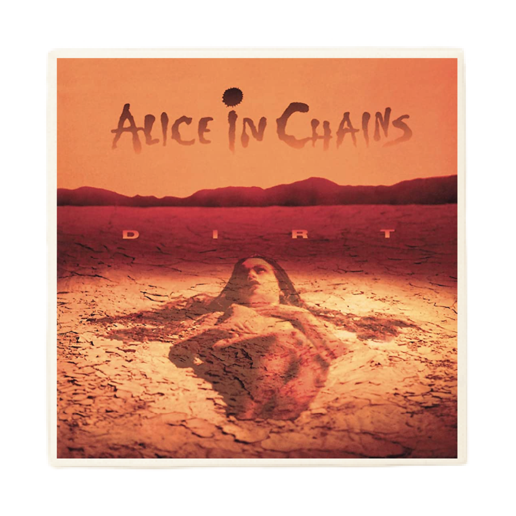 Set of 2 Alice in Chains Dirt Album - Ceramic Coasters
