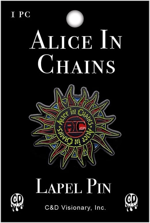 Alice In Chains  Sun - Lapel Pin Badge